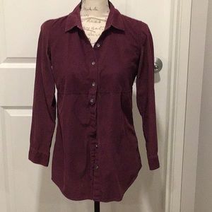 JJill Corduroy Shirt Petite XS